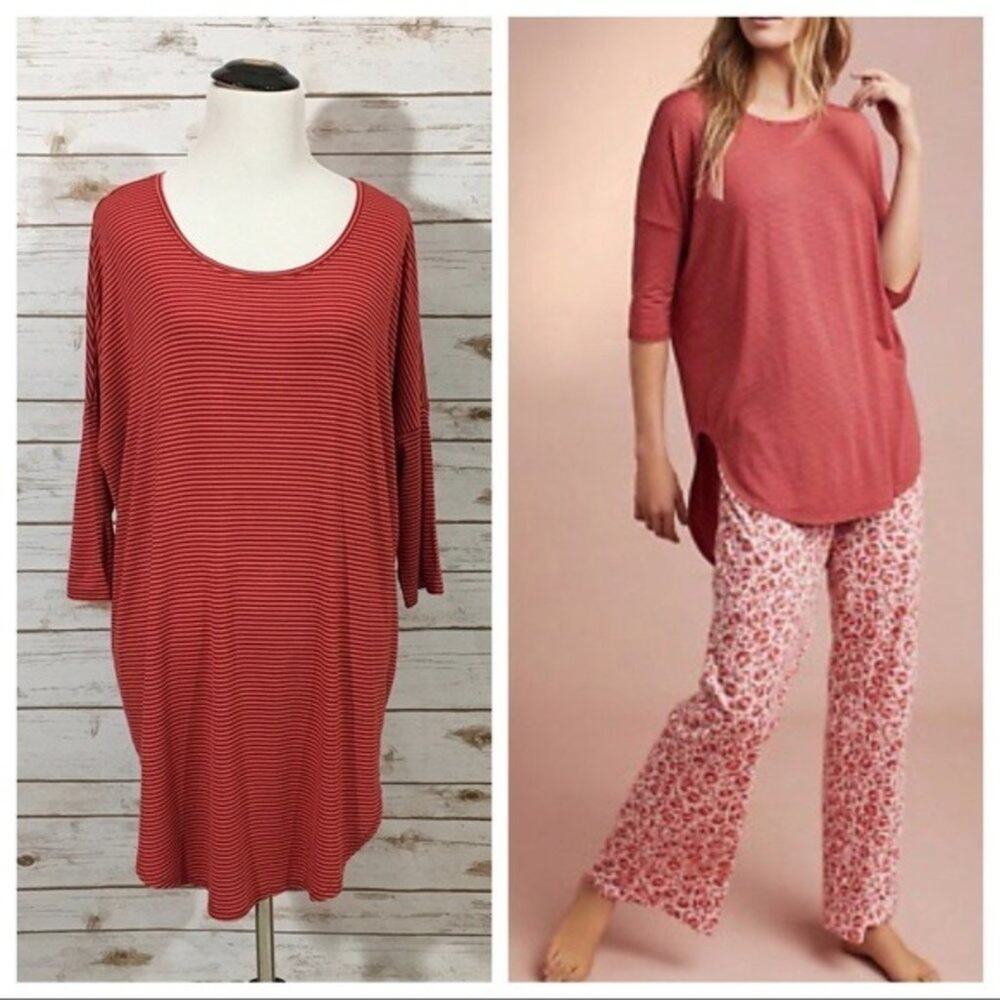 Anthropologie Floreat Oversized Knit Tee - Medium